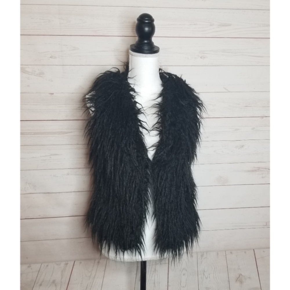 MINKPINK Faux Fur Vest